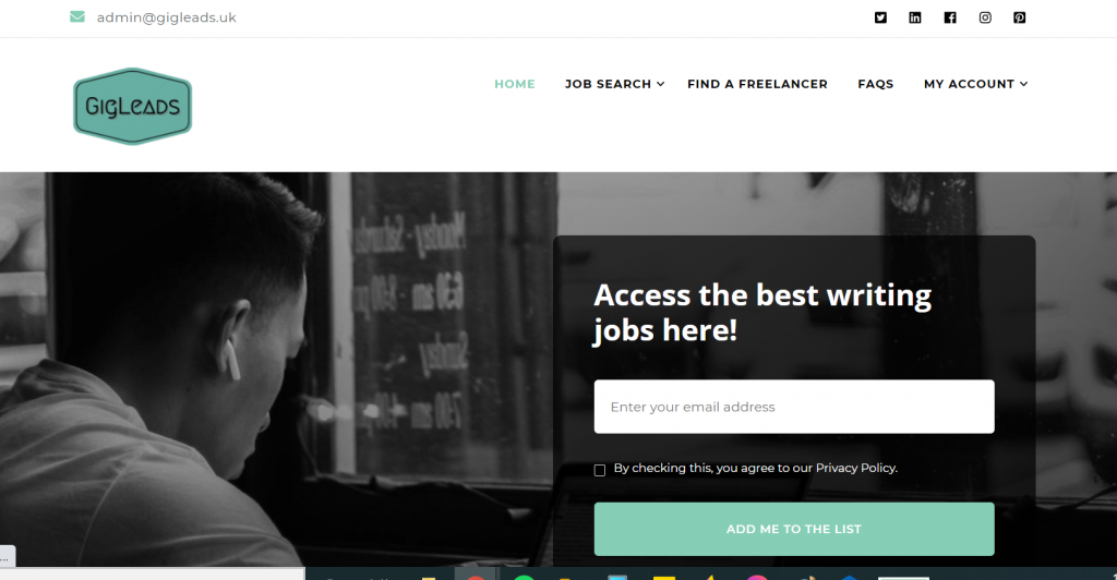 freelance job search platforms and websites